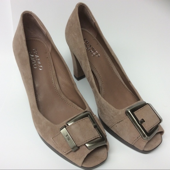 Franco Sarto Shoes - Franco Sarto Peep Toe Pump Deep Pink size 7